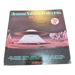 Neil Norman Greatest Science Fiction Hits Vinyl Record 18 Tracks Crescendo 2128‎